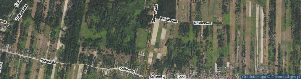 Zdjęcie satelitarne Spacerowa ul.